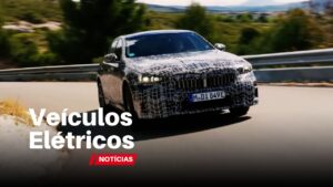 Primeiro sedã elétrico da série 5 da BMW, vazado!