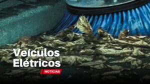 Varredor de ruas elétrico ao mercado tem atraído a atenção