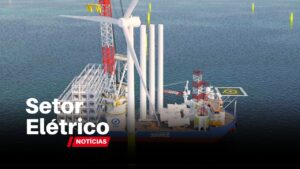 Navio cargueiro se transforma em turbina eólica Offshore”